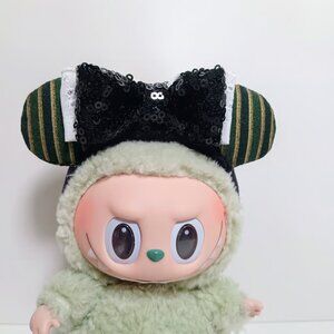 Custom Made Disney Haunted Mansion Maid Ears Made to Fit Labubu